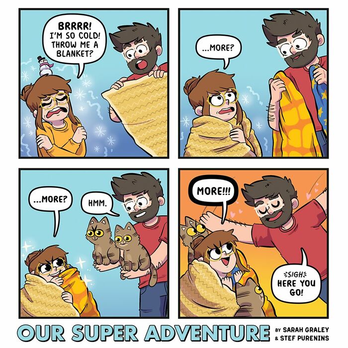 Why These Love, Anxiety & Cat Comics Are Basically Your New BFFs