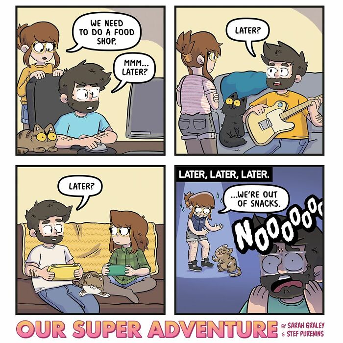 Why These Love, Anxiety & Cat Comics Are Basically Your New BFFs