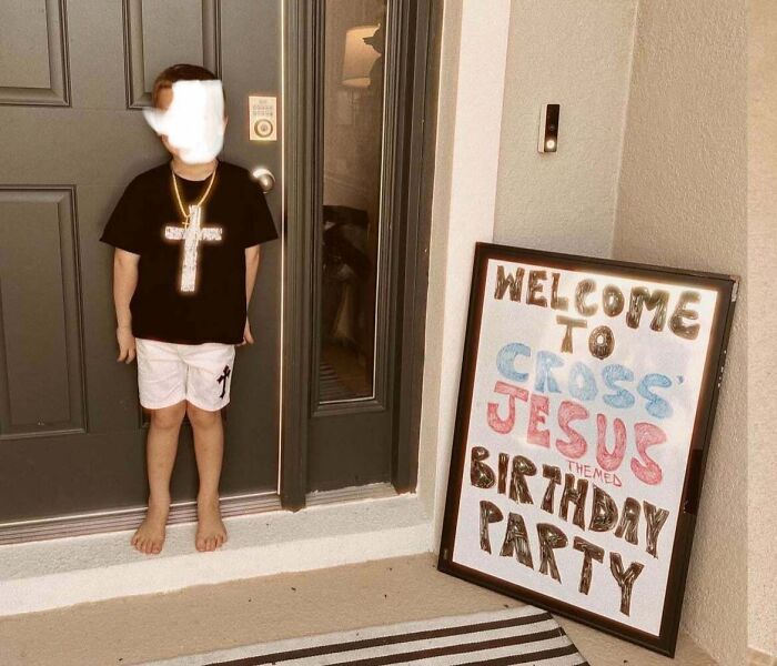 It Took Me A Moment To Realize His Name Is Cross