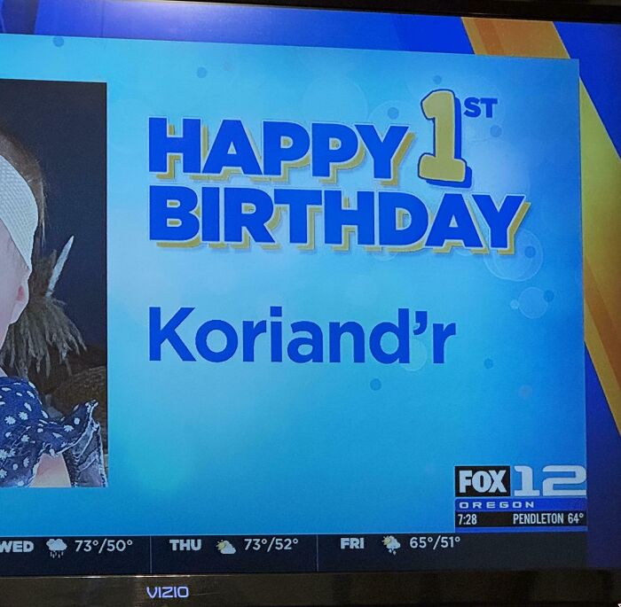 Local News First Birthday — Name Included