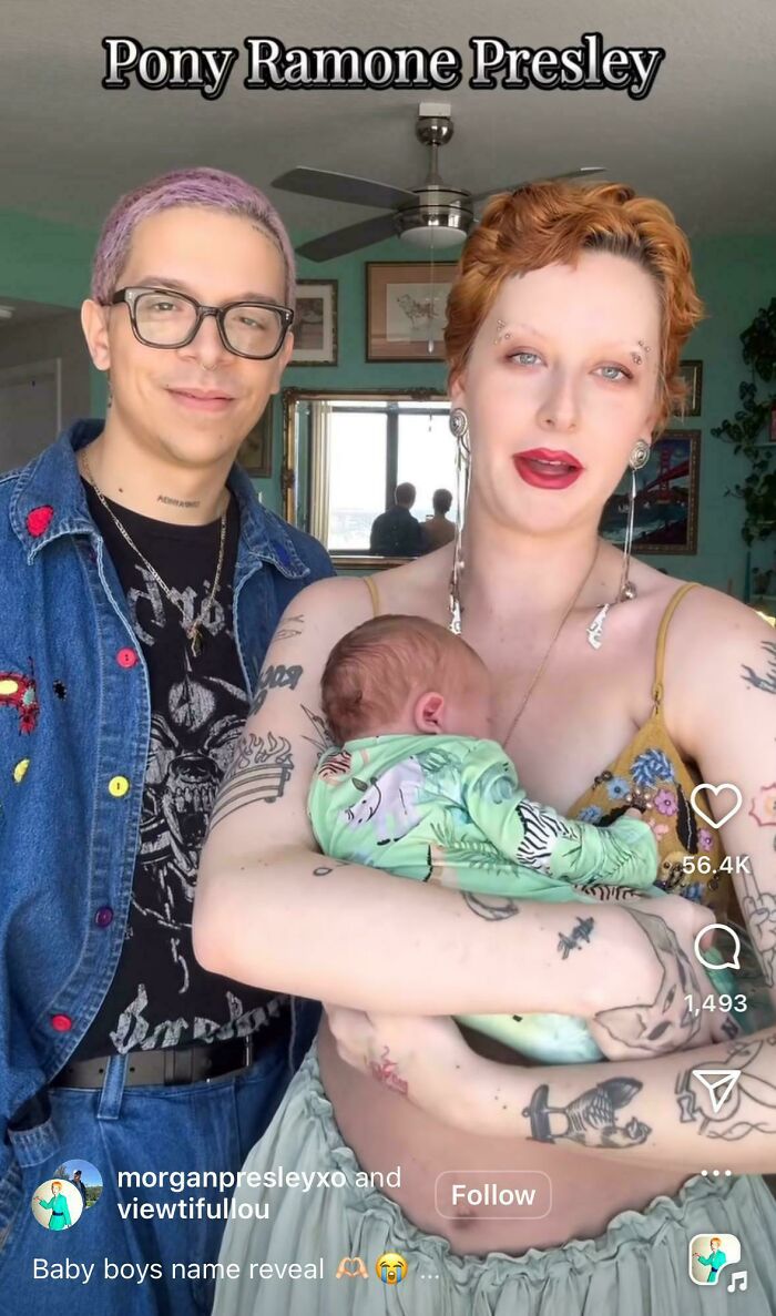 Morgan Presley Named Her Baby Pony Ramone