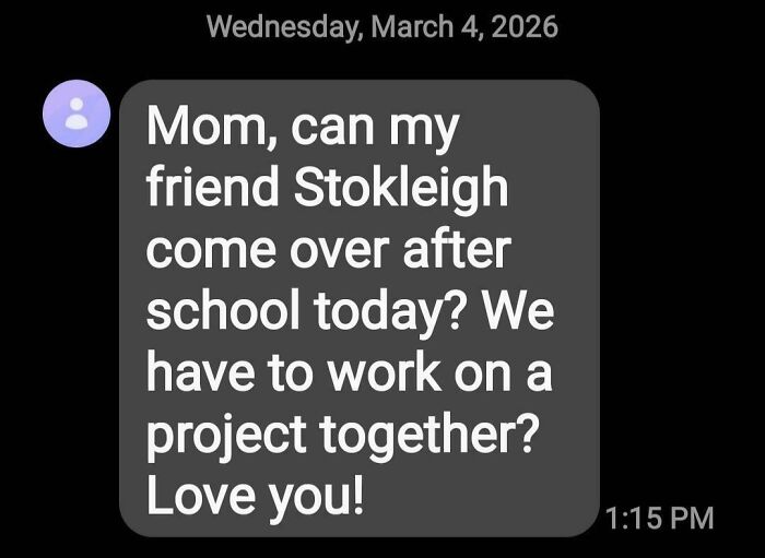 Daughter’s Friend with a Truly Unique Name
