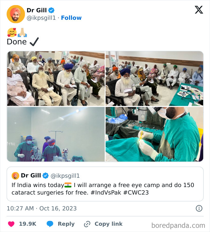 Eye Camp Hero Who Did 150 Pretty Amazing Surgeries For Free