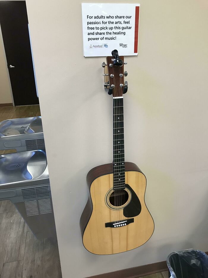 Guitar In The Waiting Room? Yes, Please!