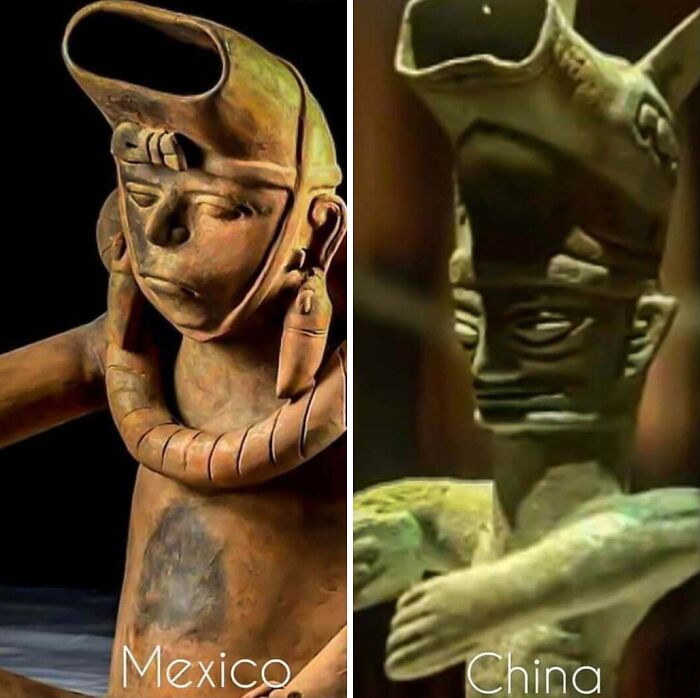 Man-Made Sculptures Miles Apart Show the Same Figure—Coincidence or Ancient Network?
