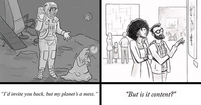 Get Ready To LOL At These Totally Weird Yet Hilarious One-Panel Comics