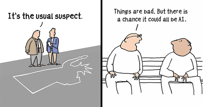 Wait, These Cartoons Nail Society And Politics Like Whoa! (New Pics)