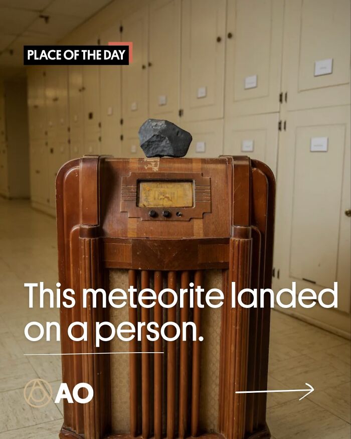 Alabama Museum of Natural History: Meteorite That Hit a Lady!