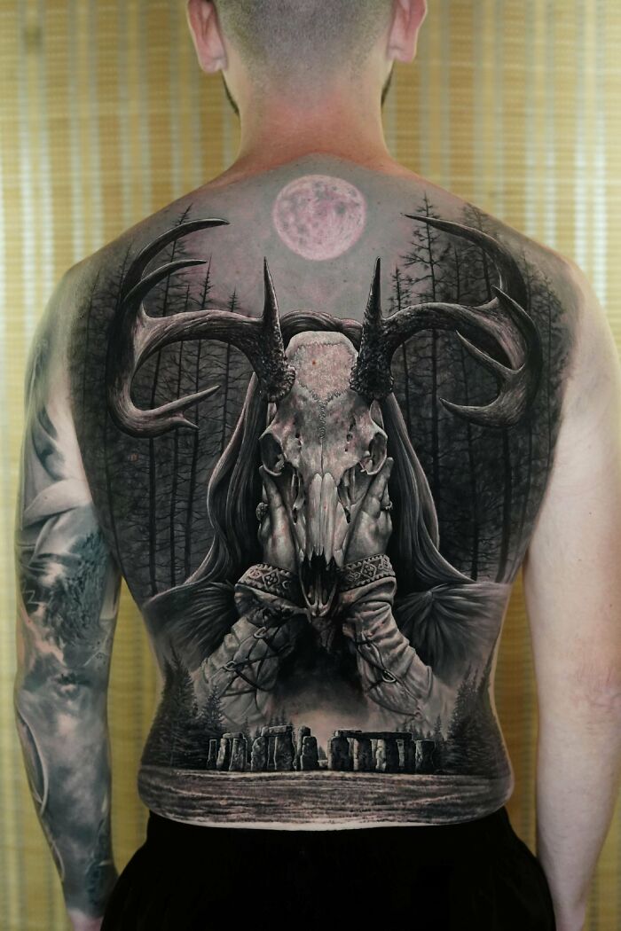 4 Days of Tattooing for This Epic Ink