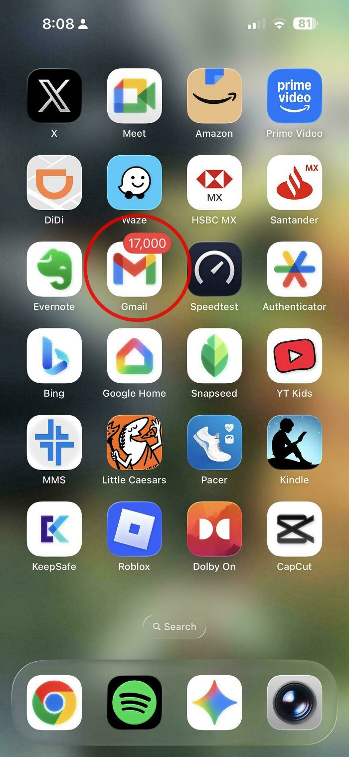 My Gmail Hit A Perfectly Even 17,000 Unread Messages. Wow.