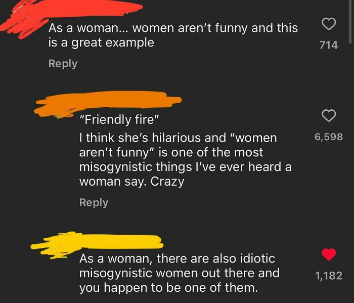 Women Aren't Funny... Please Notice Me!