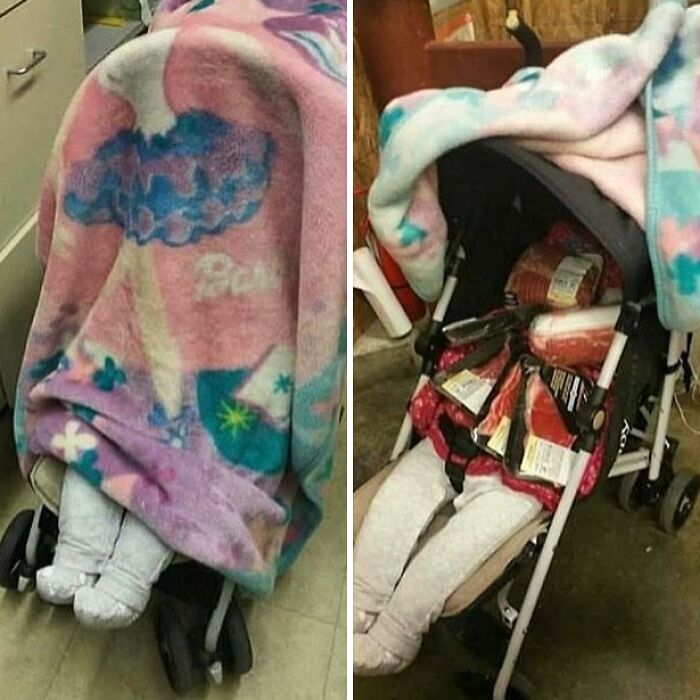 What?! Someone Found This In A Baby Stroller At The Store!