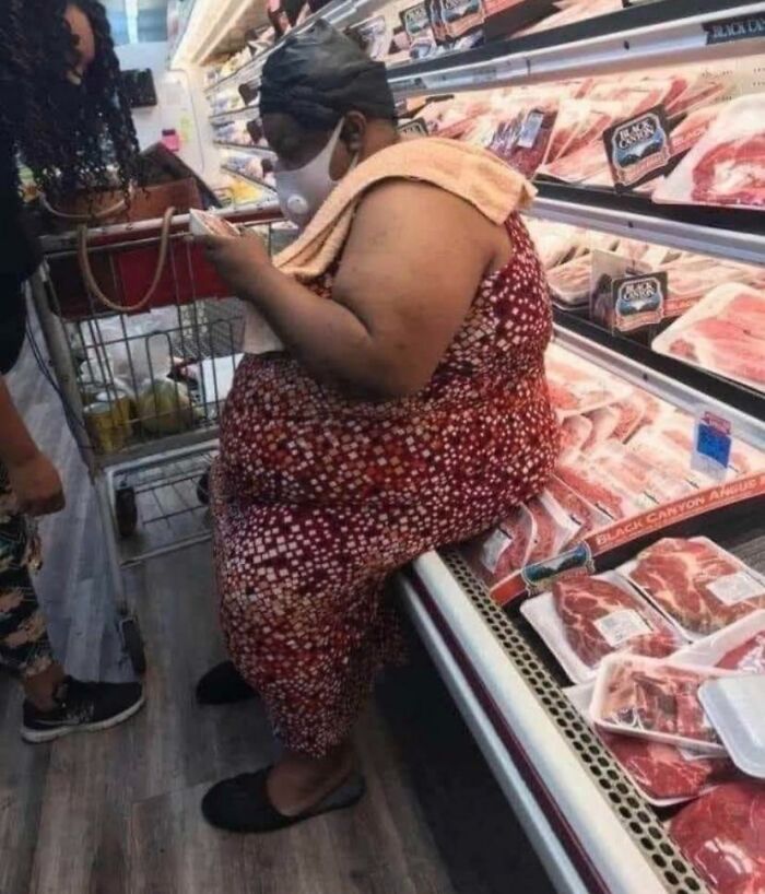 Just Needing A Quick Power Nap In A Grocery Store Cart