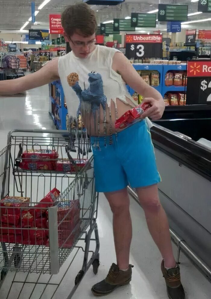 Wait, They Actually Spotted These Wild Characters At The Grocery Store?!