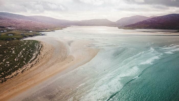 Harris Beach, Scotland: Beachy but Moody
