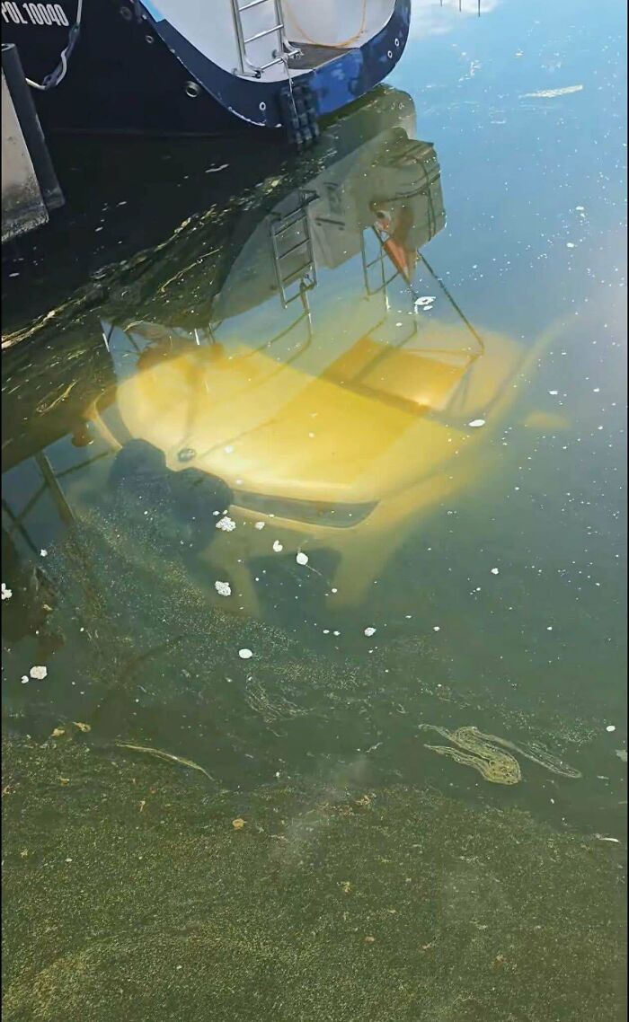 BMW Takes An Unexpected Swim