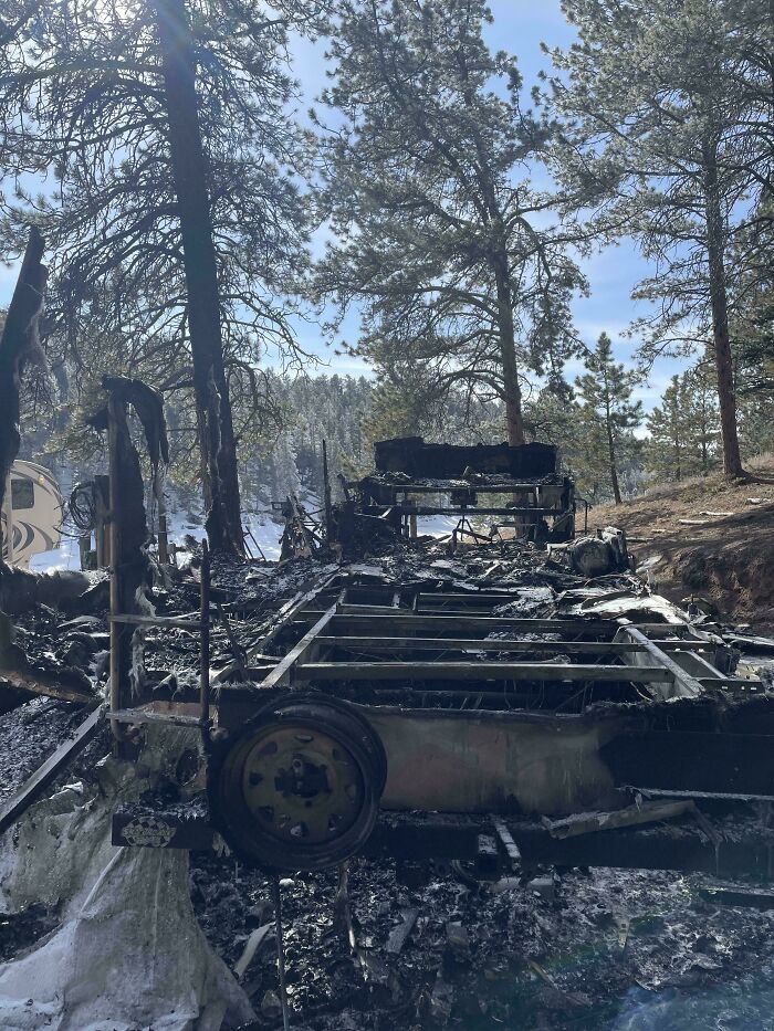 My House Burned Down Last Sunday. Not Cool.