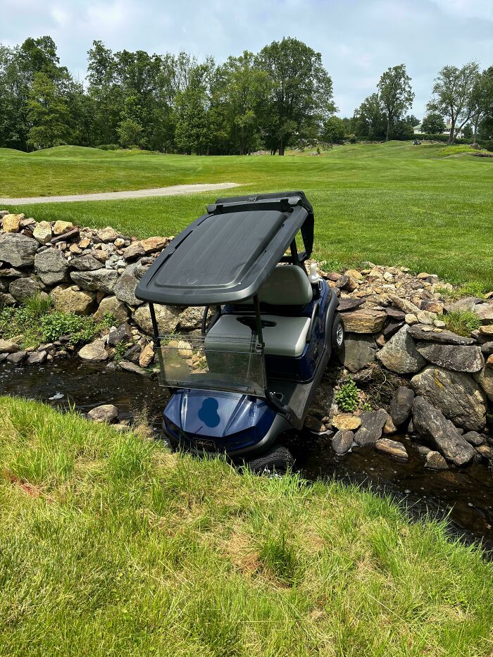 Mystery Disaster On The 8th Hole—Golf Club Keeps Quiet