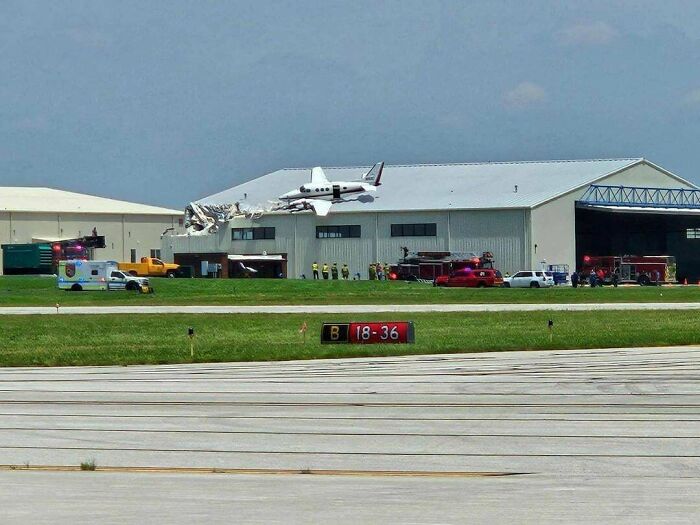 Not Exactly A Smooth Landing, Is It?