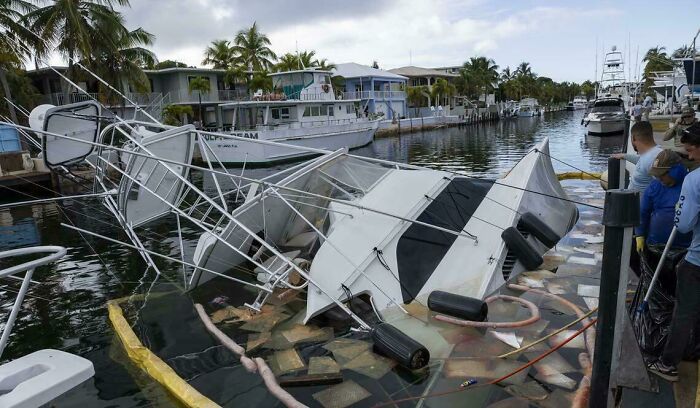 No Insurance And A Total Wreck—Key Largo Drama