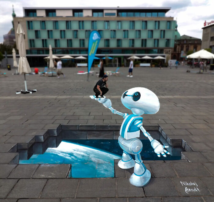 Wait, These Street Paintings Are Like Magic!
