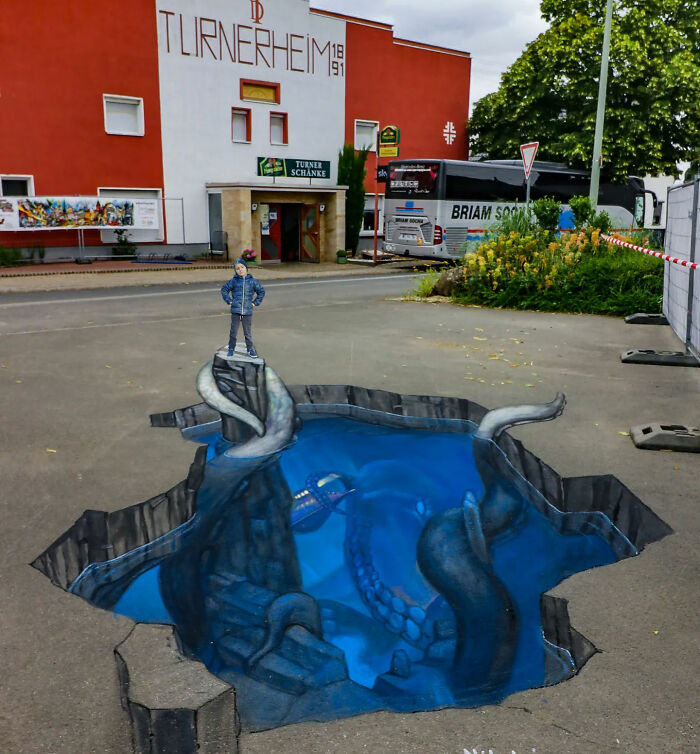 Wait, These Street Paintings Are Like Magic!