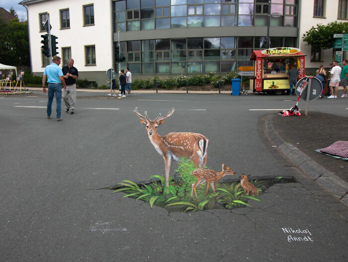 Wait, These Street Paintings Are Like Magic!
