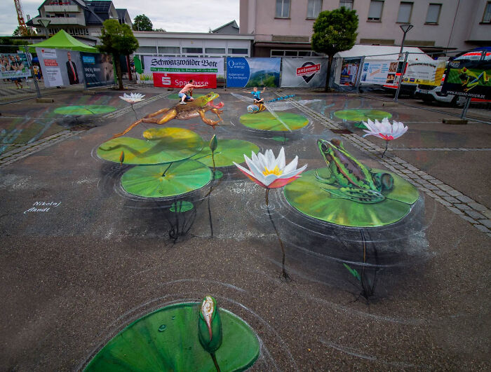 Wait, These Street Paintings Are Like Magic!