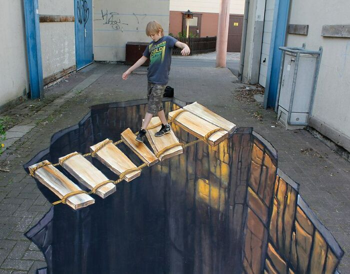 Wait, These Street Paintings Are Like Magic!