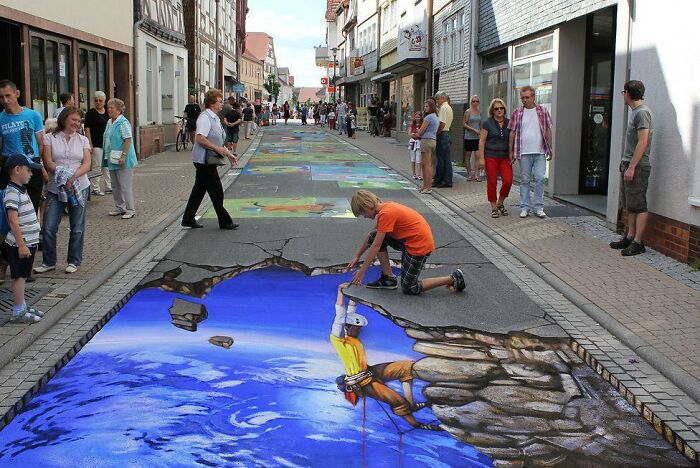 Wait, These Street Paintings Are Like Magic!