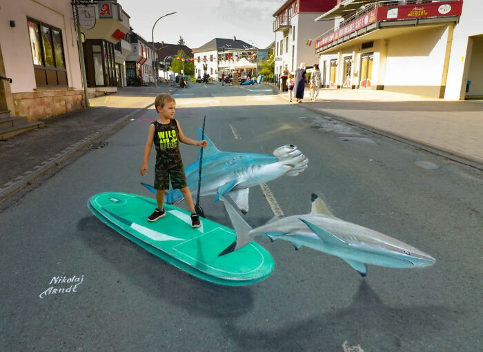 Wait, These Street Paintings Are Like Magic!