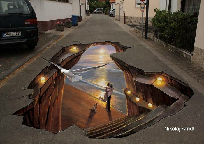 Wait, These Street Paintings Are Like Magic!