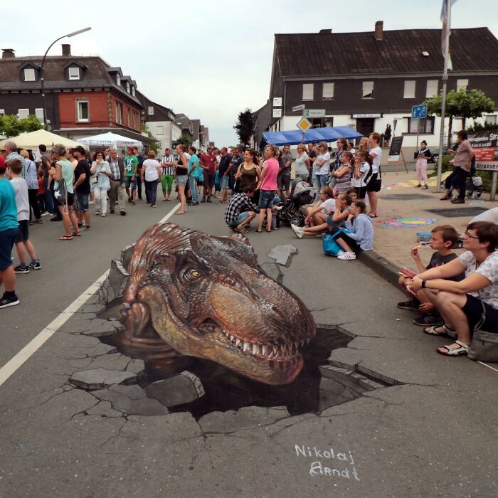 Wait, These Street Paintings Are Like Magic!