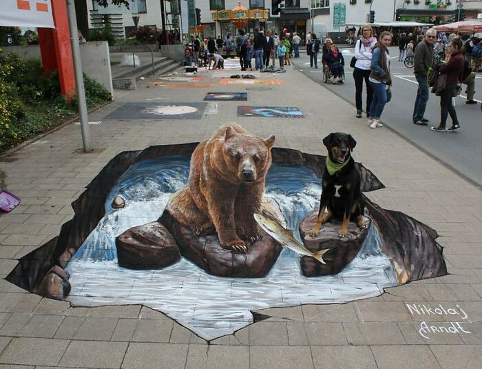 Wait, These Street Paintings Are Like Magic!