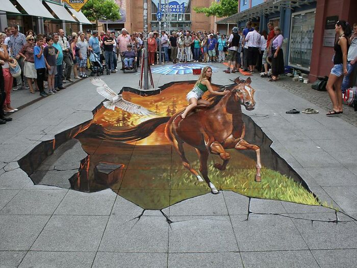Wait, These Street Paintings Are Like Magic!