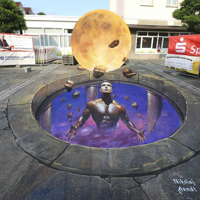 Wait, These Street Paintings Are Like Magic!