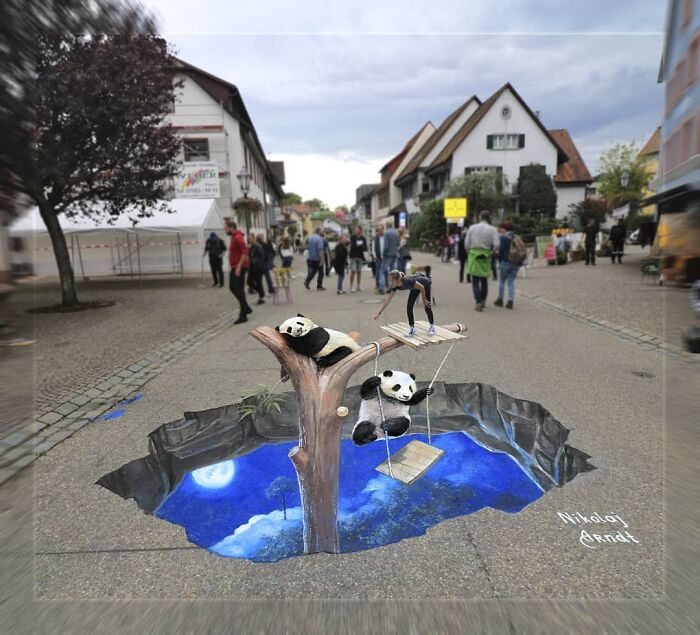 Wait, These Street Paintings Are Like Magic!