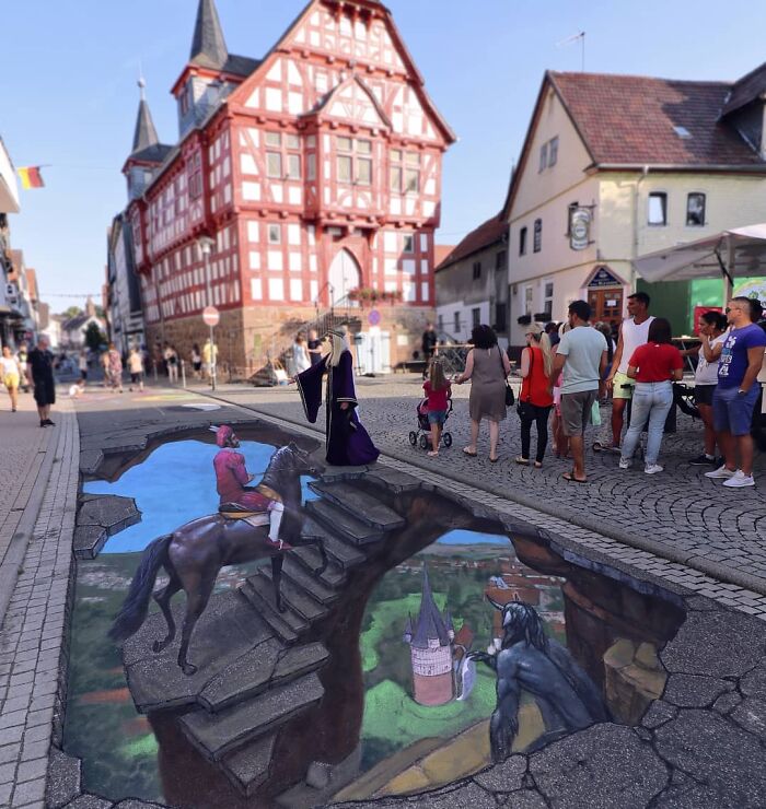 Wait, These Street Paintings Are Like Magic!