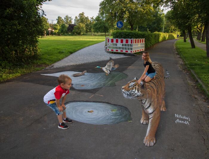 Wait, These Street Paintings Are Like Magic!