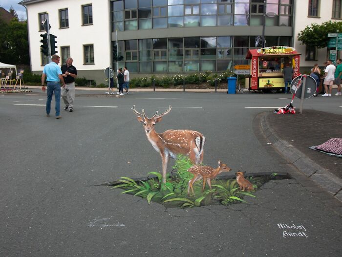 Wait, These Street Paintings Are Like Magic!