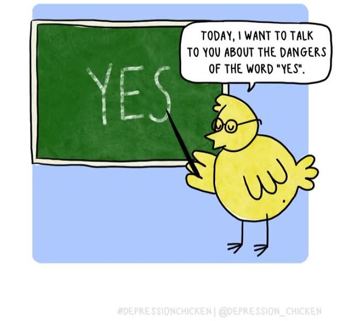 Meet Depression Chicken: The Hilariously Awkward Comics About Anxiety That'll Totally Get You