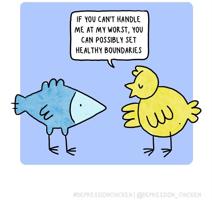 Meet Depression Chicken: The Hilariously Awkward Comics About Anxiety That'll Totally Get You