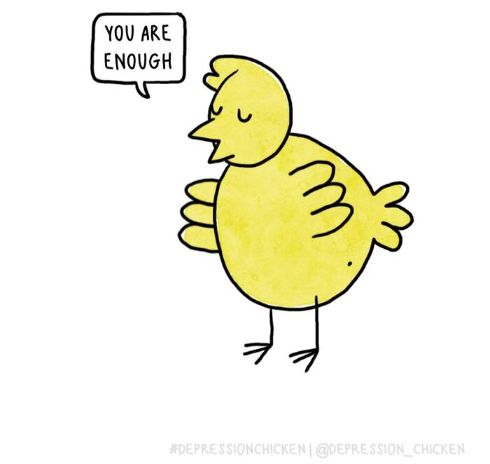 Meet Depression Chicken: The Hilariously Awkward Comics About Anxiety That'll Totally Get You