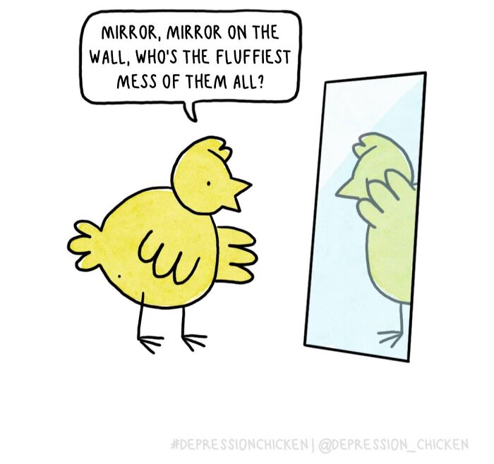 Meet Depression Chicken: The Hilariously Awkward Comics About Anxiety That'll Totally Get You