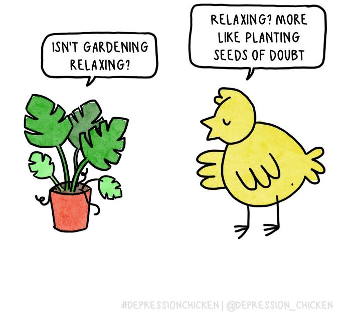 Meet Depression Chicken: The Hilariously Awkward Comics About Anxiety That'll Totally Get You