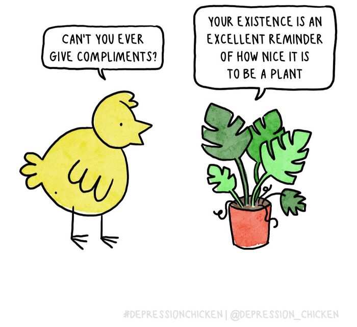 Meet Depression Chicken: The Hilariously Awkward Comics About Anxiety That'll Totally Get You