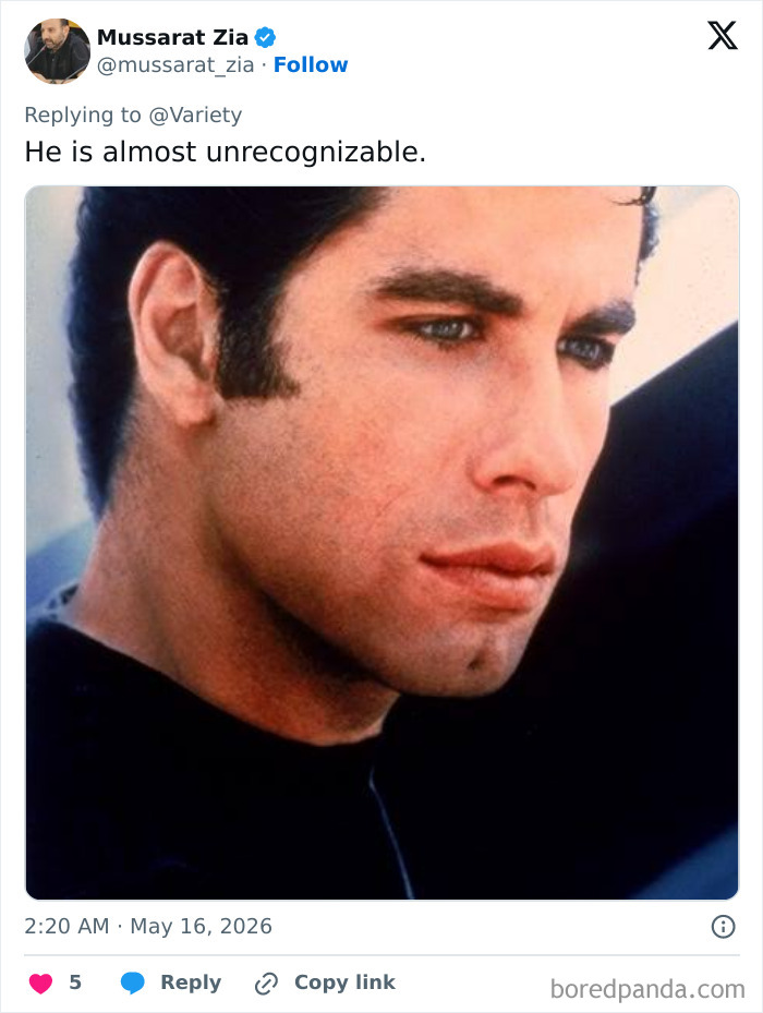 John Travolta's Cannes Look Broke the Internet (And Our Brains)