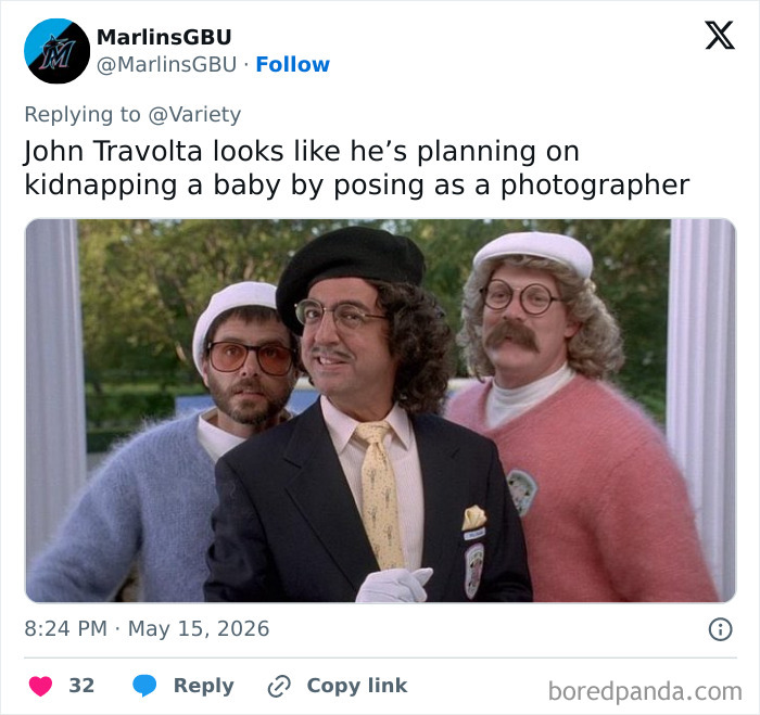 John Travolta's Cannes Look Broke the Internet (And Our Brains)