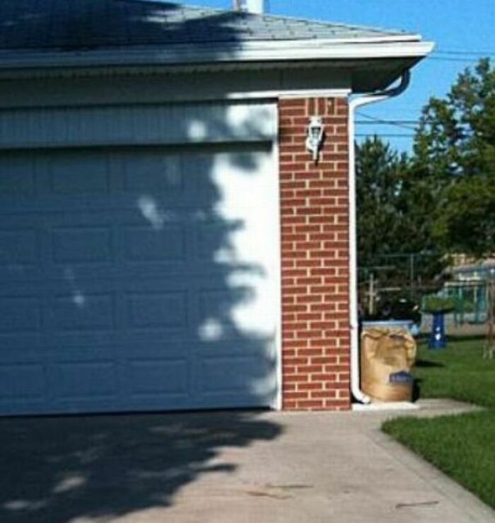 When Your Garage Door Gives You The Side-Eye