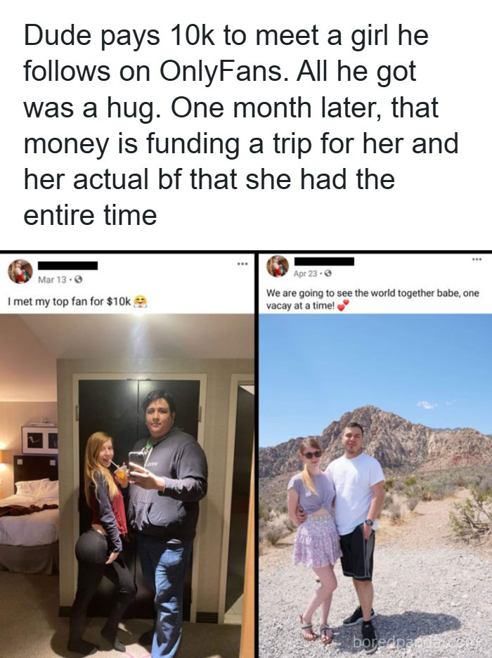 Bro Spent $10k Just To Get A Hug. Yep, A Hug.